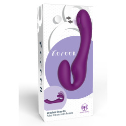 Xocoon Stimulateur de point G Strapless Strap-On 13 x 3.5cm Violet